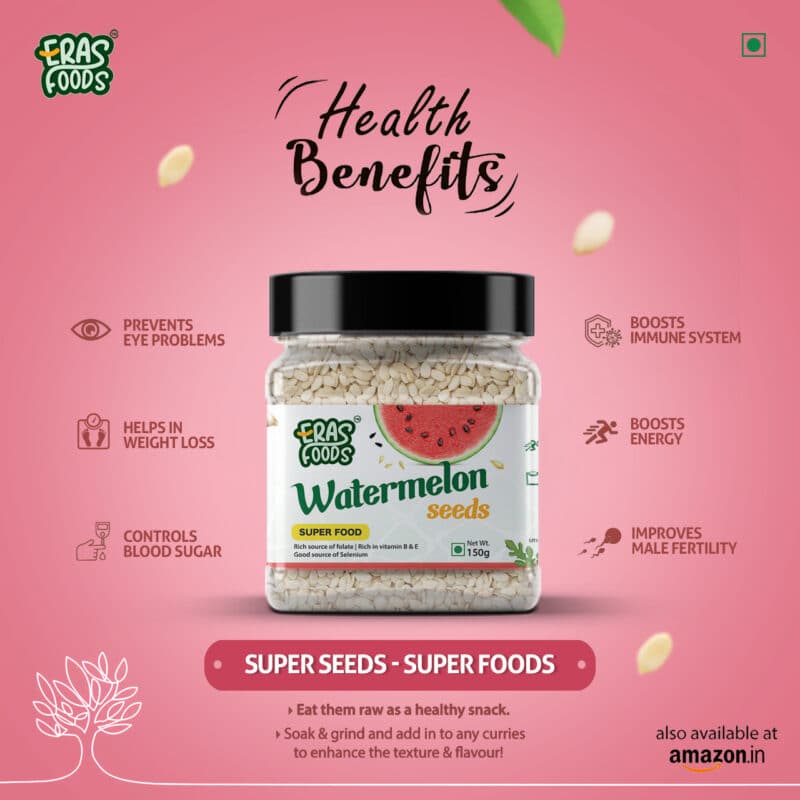 Eras Foods Watermelon Seeds Premium quality Kerala Distributor buy online cheap