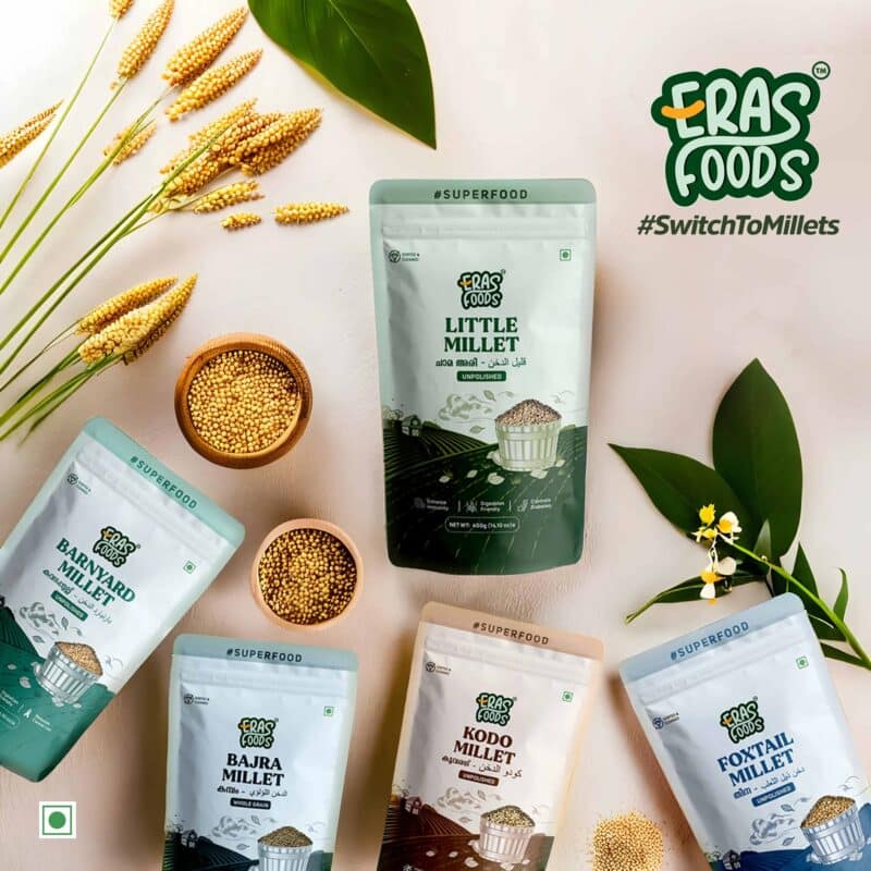 Eras Foods Millets international year of millets 2023 revolution india