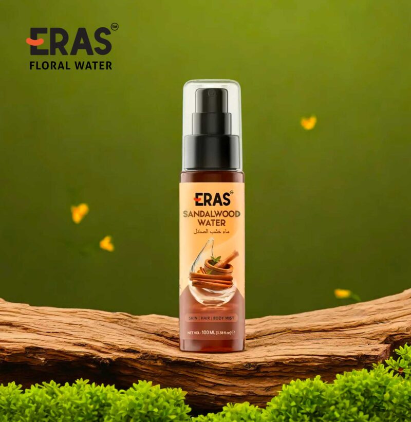 Eras Sandalwood floral water spray for skin body mist