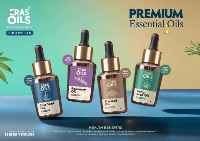 Eras Oils Premium essential Oils cold pressed with rich health benefits